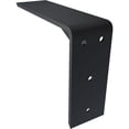 thumbnail image 5 of Ekena Millwork 2 1/2"W x 8"D x 6"H Countertop Support Steel Heavy Duty Bracket w/ Gusset, Powder Coated Black, 5 of 10