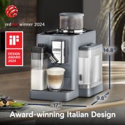 Rivelia Fully Automatic Espresso Machine, Blue-Grey