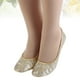 thumbnail image 2 of 1 par de zapatos de yoga suaves Zapatos de baile antideslizantes ligeros Zapatos de yoga de cordón elástico Talla L (Dorado), 2 of 5