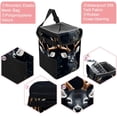 thumbnail image 2 of Deer Foldable Car Trash Bin with Lid, Leak-Proof, Hanging Storage Bag - Car Garbage Can and Trash Can, 2 of 6