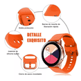 thumbnail image 2 of Correa Para Huawei Watch Gt2 3 Para Samsung Active 4 pzs, Negro + Azul + Rojo + Naranja, 2 of 5
