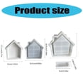 thumbnail image 5 of lanema Silicone Crafting Molds Unique House Shape Candle Molds Silicone Soap Molds Resin Art Moulds Silicone Texture for Craft, 5 of 11
