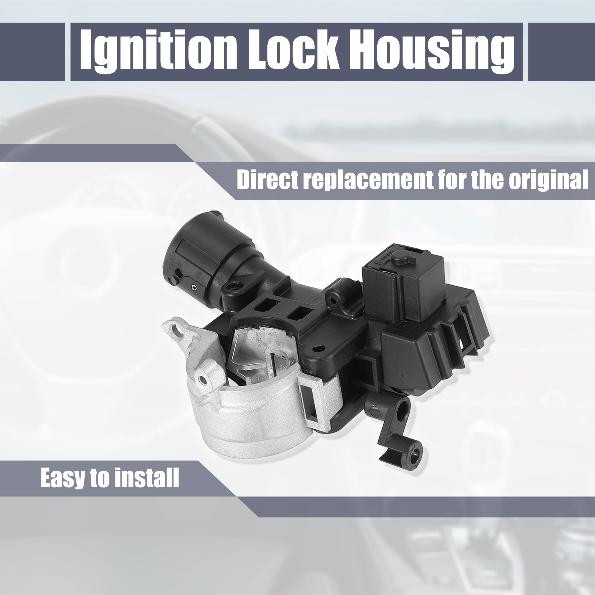 Ignition Lock Housing Replaces 9L8Z-3511-A 989-019 ZZDB66160 for Ford  Escape 2008-2012 for Mazda Tribute 2008-2011