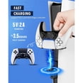thumbnail image 4 of Concentrateur USB-C pour Chargeur de Manette PS5 avec Conception Pliable à 2 Ports, Gain de Place, Compatible avec PS5 Slim/PS5 Pro, 4 of 6