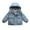 Gray, variant on XBASW 2-9T Boys Girls down Cotton Jacket Winter Coat with Pocket Hooded Windproof Zipper Outerwear for Baby Toddler Kids