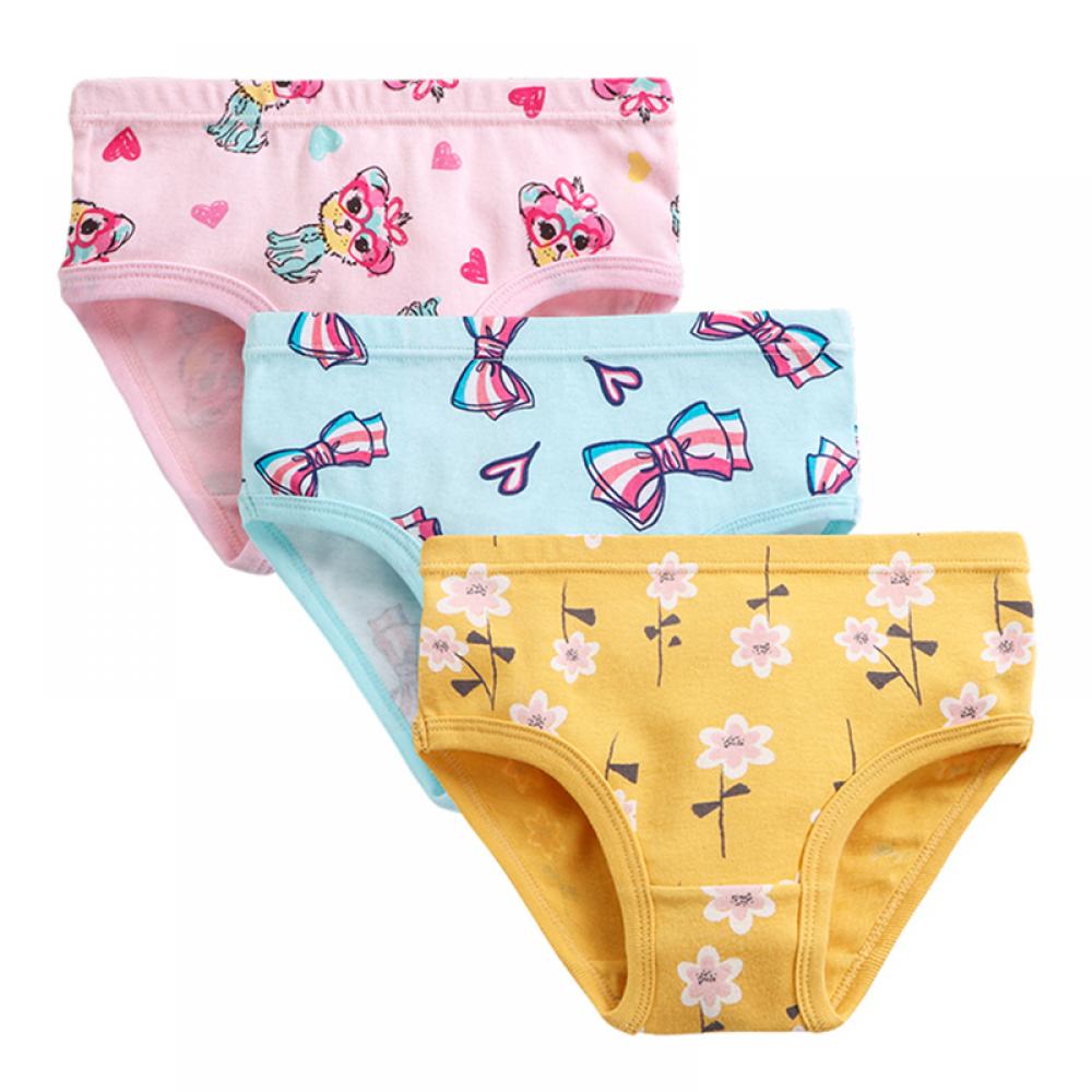 Girls Cotton Panties Briefs Children Cotton Underwear Panty Baby Kids