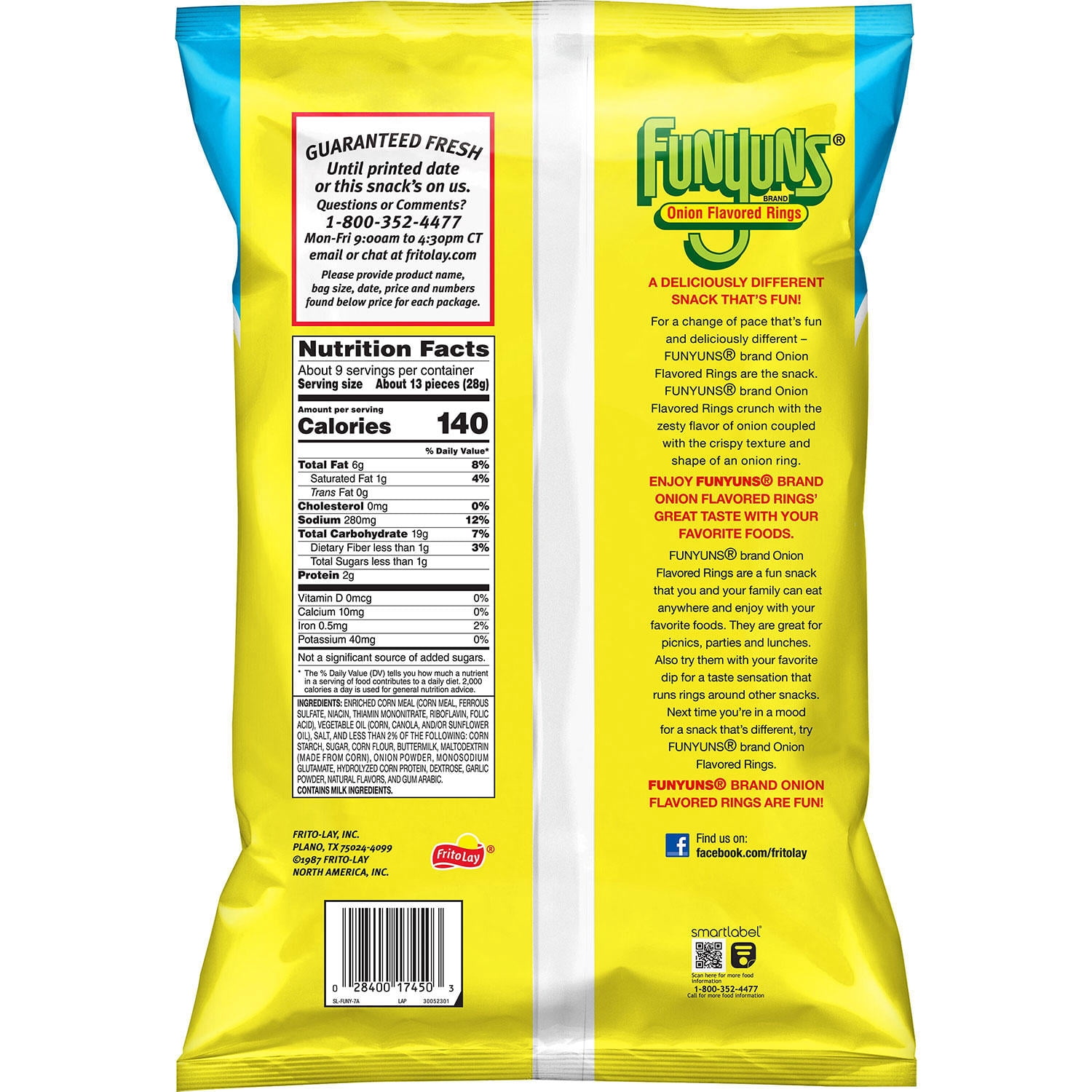 Funyuns Onion Flavored Rings, Party Size 9.25 oz