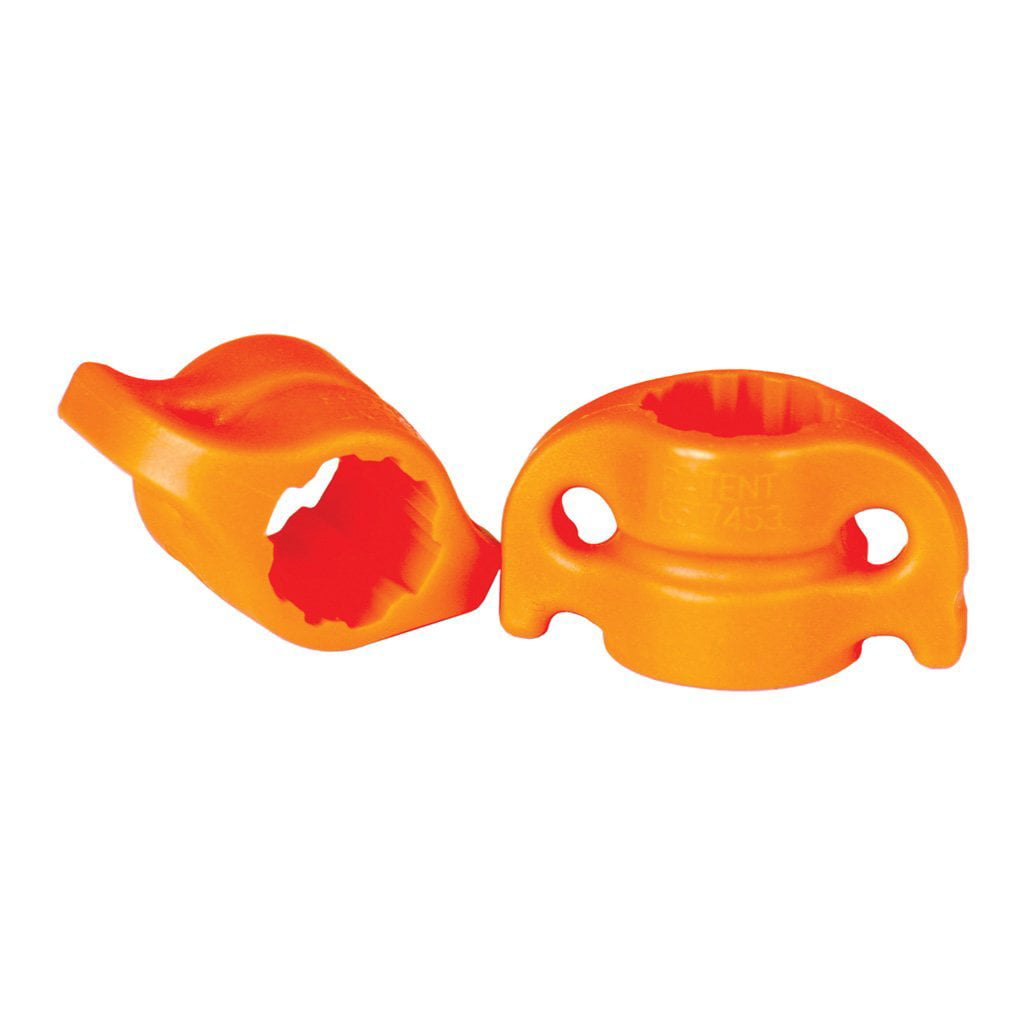 AMS Bowfishing Everglide Safety Slide Kit for 5/16" Arrows Red or Orange for sale online 