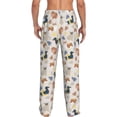 thumbnail image 7 of Salouo Dogs Print Pajama Pants for Men, Lounge Pants Elastic Waistband Casual Men's sleepwear Loungewear Sleep Pajama Pant -X-Large, 7 of 7