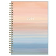 2022 Weekly Monthly Planner, 5x8, Blue Sky, Amara Frosted
