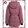 thumbnail image 6 of Canada Weather Gear Girls Winter Coat Stadium Length Quilted Puffer Parka Insulated Outerwear, 6 of 7