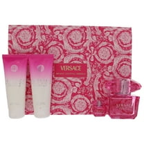 Bright Crystal Absolu by Versace 4pc Gift Set 3 oz EDP Body Lotion Shower Gel Mini for Women