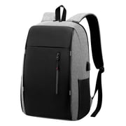 DZCPSCZG Men Backpack 15.6 In USB Charging Laptop Computer Bag Casual Business