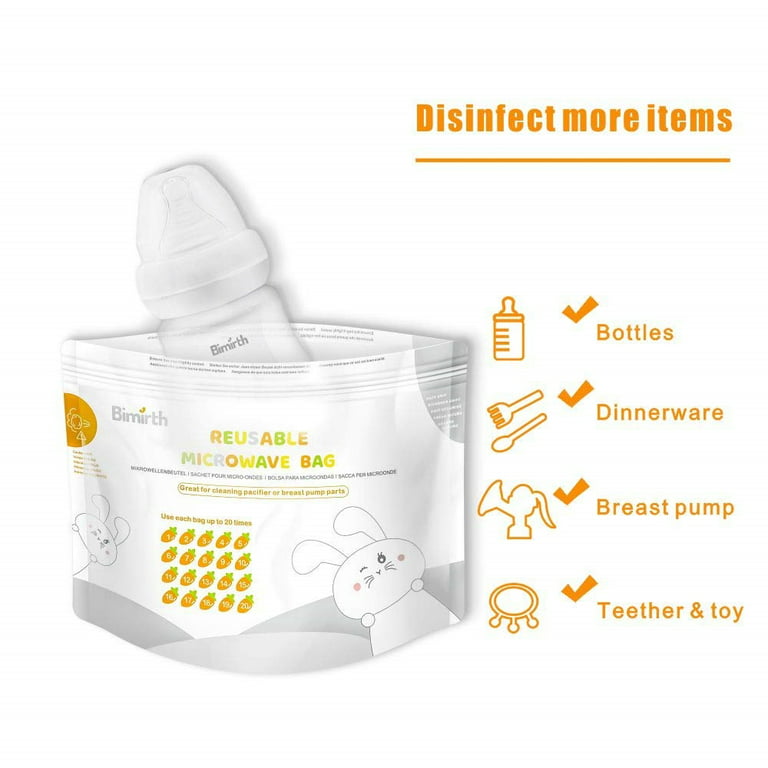 Quick Clean™ Micro-Steam™ Sterilizer Bags