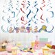thumbnail image 2 of niño Baby Shower Party Colgantes Remolinos Decoraciones Photo Prop Soledad Colgante Decoraciones de Remolinos, 2 of 10