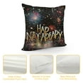 thumbnail image 4 of Nawypu  Happy New Year Pillow Covers New Year Pillow Cases 2024 Happy New Years Throw Pillow Covers Outdoor Couch Sofa Cushion Covers for New Year, 4 of 5