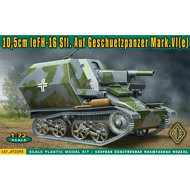1/72 10,5cm leFH16 Sfl sur Geschetzpanzer Mk IV(e)