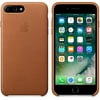 Apple Leather Case for iPhone 7 Plus - Saddle Brown