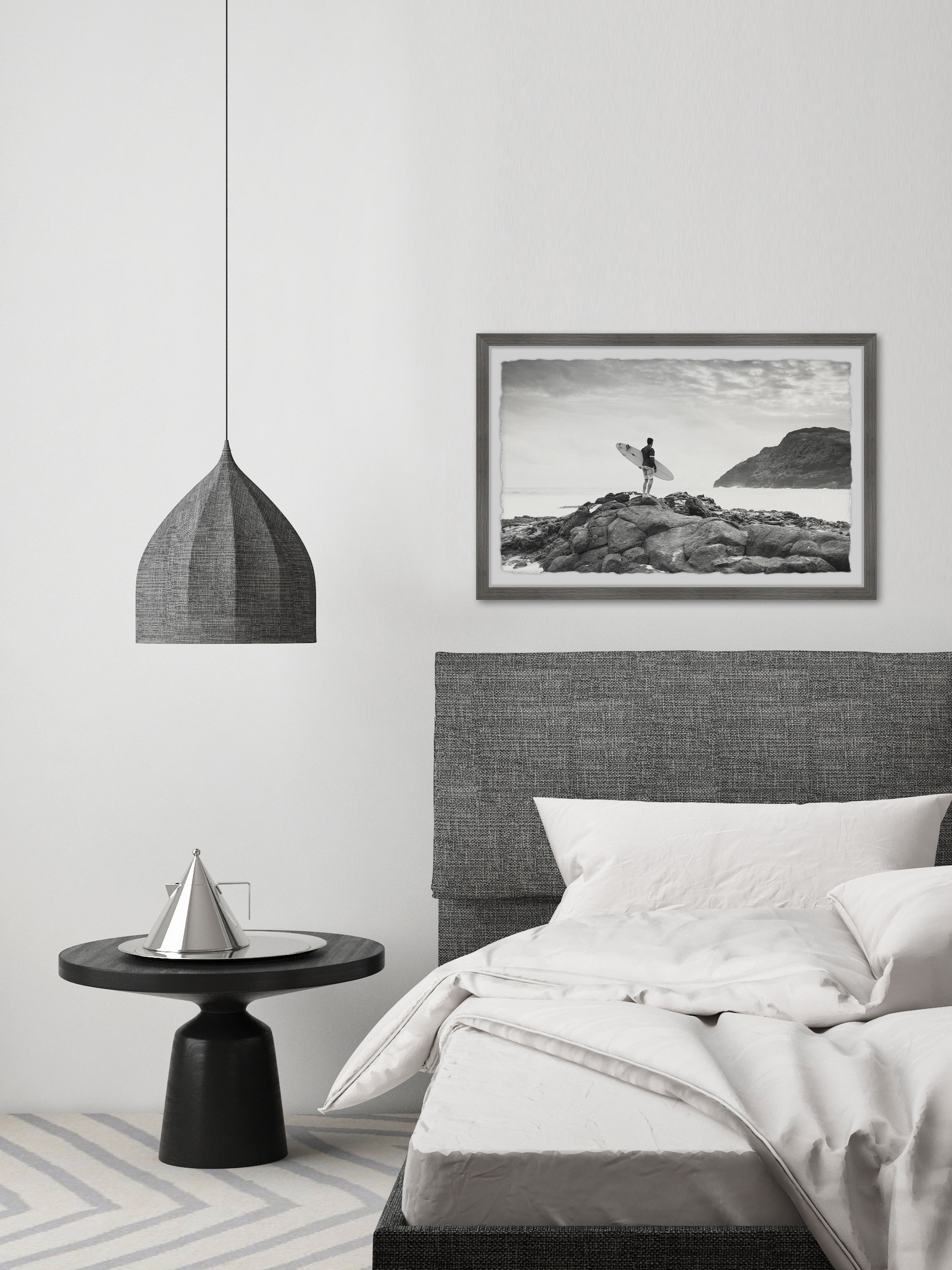 Marmont Hill Feed My Soul By Morgan Hartley Framed Wall Art, 36.00" x 1.50"