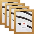 thumbnail image 1 of Craig Frames Confetti, 5 x 7 Inch Picture Frame, Modern Gold, Set of 4, 1 of 4