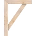 thumbnail image 3 of Ekena Millwork 5 1/2"W x 26"D x 34"H Traditional Block Smooth Bracket w/ Offset Brace, Douglas Fir, 3 of 25