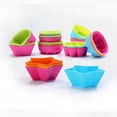 thumbnail image 4 of Coofit Muffin Cup Non-stick Silicone 36PCS DIY Cupcake Liner Muffin Mold Baking Cup, 4 of 10