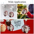 thumbnail image 3 of Red Santa Claus Stripes Red Christmas Tree Ornaments Xmas Holiday Decor 2025 Christmas Ornaments Hanging Ornaments for Christmas Tree Decoration Xmas Day Home Party Decorations, 3 of 8