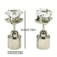 thumbnail image 2 of Holiday Gift Finder Naittoop LED Diamond Luminous Earrings Cool Colorful Flashing Earrings with LED Lights, 2 of 2