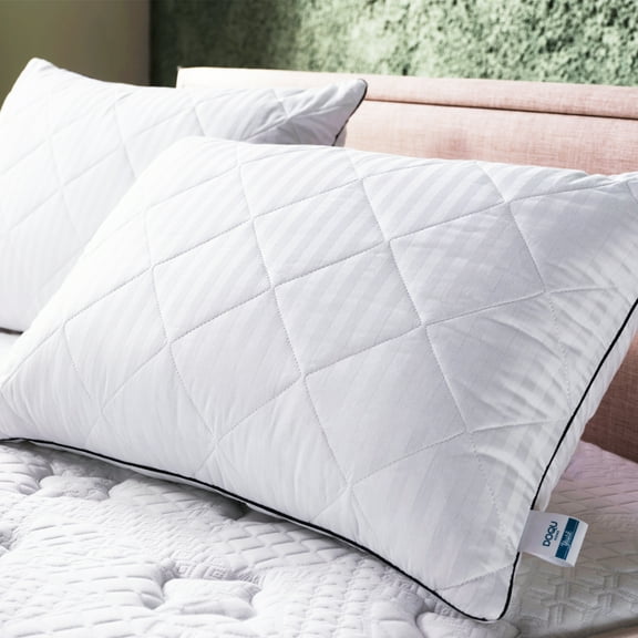 DOQU Home Silky Satin Pillow Protector Set of 2 for Hair and Skin