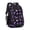Butterfly and Purple, variant on Butterfly and Polka Dot Multicolor Pattern Backpack for School, Cute School Bag with Adjustable Shoulder Straps and Padded Back, 16.9"x12.6"x5.9"