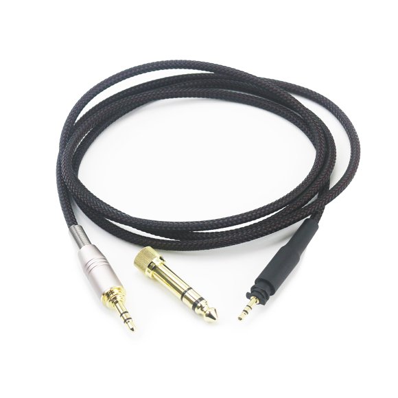 Nuevo Neomusicia Cable De Repuesto Para Auriculares Shure Srh840 Srh940 Srh440 Srh750Dj Cable Trenzado Actualización De Audio Cable Estéreo Hifi 150 Cm / 4,5 Pies