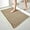 Khaki, variant on Waffle Runner Rug Bathroom, Long Boho Bathroom Rugs Non Slip Washable Super Absorbent Quick Dry Farmhouse Bath Mat, 72"x24" Khaki