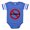 Royal Blue, variant on CafePress - No Whining Sign - Cute Infant Baby Football Bodysuit
