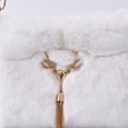 thumbnail image 4 of Bolso bandolera de felpa Suave y cálido Furry Dating Shopping Messenger Bag para mujer Chica, 4 of 6