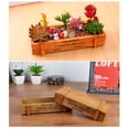 thumbnail image 4 of Wooden Table Flower Pot Rectangle Sundries Storage Box with Minimalist Design, Outstanding Quality, and  Materials for Home Furnishings, Home Gardening, 4 of 8