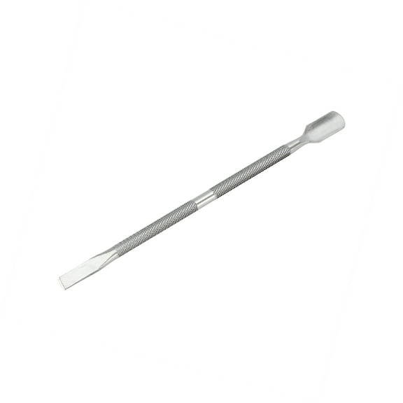 Vocoste  Multi-function Anti-slip Cuticle Pusher Manicure Pedicure Nail Tools 5" Length Silver Tone 1 Pc