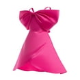 thumbnail image 3 of Flower Girl Bowknot Dress Off Shoulder Wedding Birthday Ball Gown 3-9Y, 3 of 6