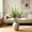 White-WH, variant on MMJ Artificial Flowers 5 Prong Plastic UV Resistant No Fade Faux Bush Spring Farmhouse Porch Home Decor 13.77x4.72x3.14in