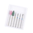 thumbnail image 2 of 6PCS/Set Ceramic Diamond Milling Cutter for Manicure Drill Bits Electric Machine Accessories Art Tool Set  EH-12, 2 of 9