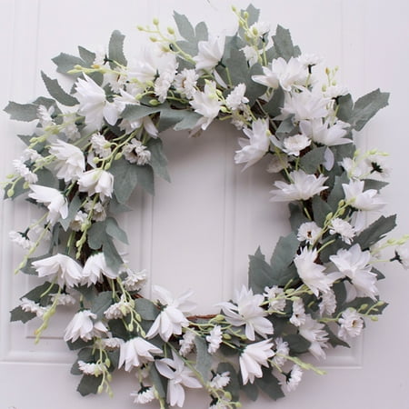 

Wedding Decoration Wreath Door Decoration HangingChristmas Garland Christmas Garland - Artificial Garland Christmas Decorations Decorated with Pinecones Berries for Mantels Dining Tables Porch Deco