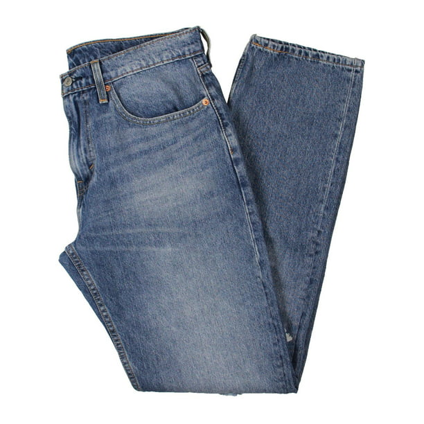 Levi Strauss & Co. Mens 502 Regular Taper Denim Distressed Camo Jeans -  