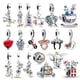 thumbnail image 3 of Disney-abalorio de plata de ley 925 para mujer, regalo para madre, Herocross, 100th Anniversary Charm para mujer Original, Bracelet Necklace Moment, nuevo, 3 of 4