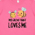 thumbnail image 4 of Inktastic Bees My Great Aunt Loves Me Boys or Girls Baby T-Shirt, 4 of 5