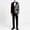 Black-A, variant on Boys Slim Fit Suit Tuxedo 3 Piece Suit Set for Kid formal Boys Dress Clothes Wedding Ring Bearer Outfit Black-F 12-14 Years