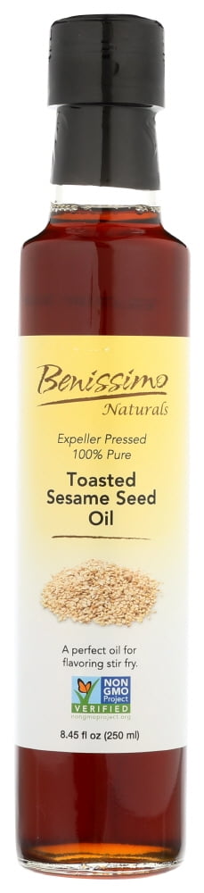 Benissimo Toasted Sesame Seed Oil, 8.45 fl oz