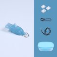 thumbnail image 4 of LJNYFDC Loud Sound Whistle Dolphin Referee Whistle with Lanyard and Hand Strap Loud Sound Portable Training Whistle in Storage Box Survival Gear for Soccer and Basketball, 4 of 7