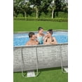thumbnail image 4 of Coleman Power Steel 16' x 10' x 42" Oval Above Ground Pool Set, 4 of 9