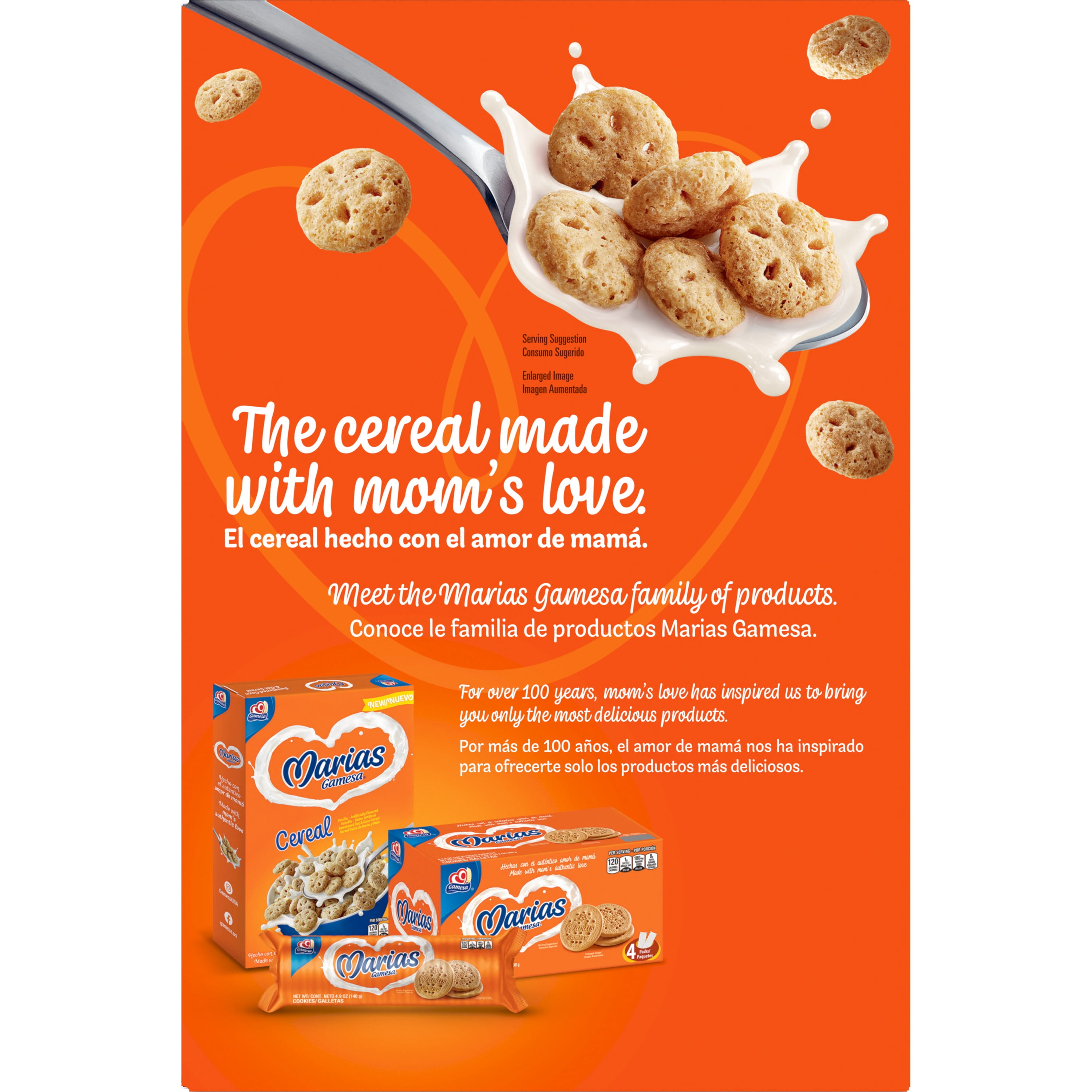 Gamesa Marias Vanilla Artificially Flavored Cereal, 11.4 oz