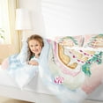 thumbnail image 4 of jejeloiu Marry Xmas Cake Full Size Comforter Sets,Christmas Tree Bedding Comforter Set,Little Bear Biscuit Bedding Sets For Boys Girls,Lightweight Bedroom Decoration Reversible,3-Piece, 4 of 8