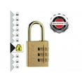 thumbnail image 2 of Master Lock Cadenas Combiné Finition Laiton, 2 of 5